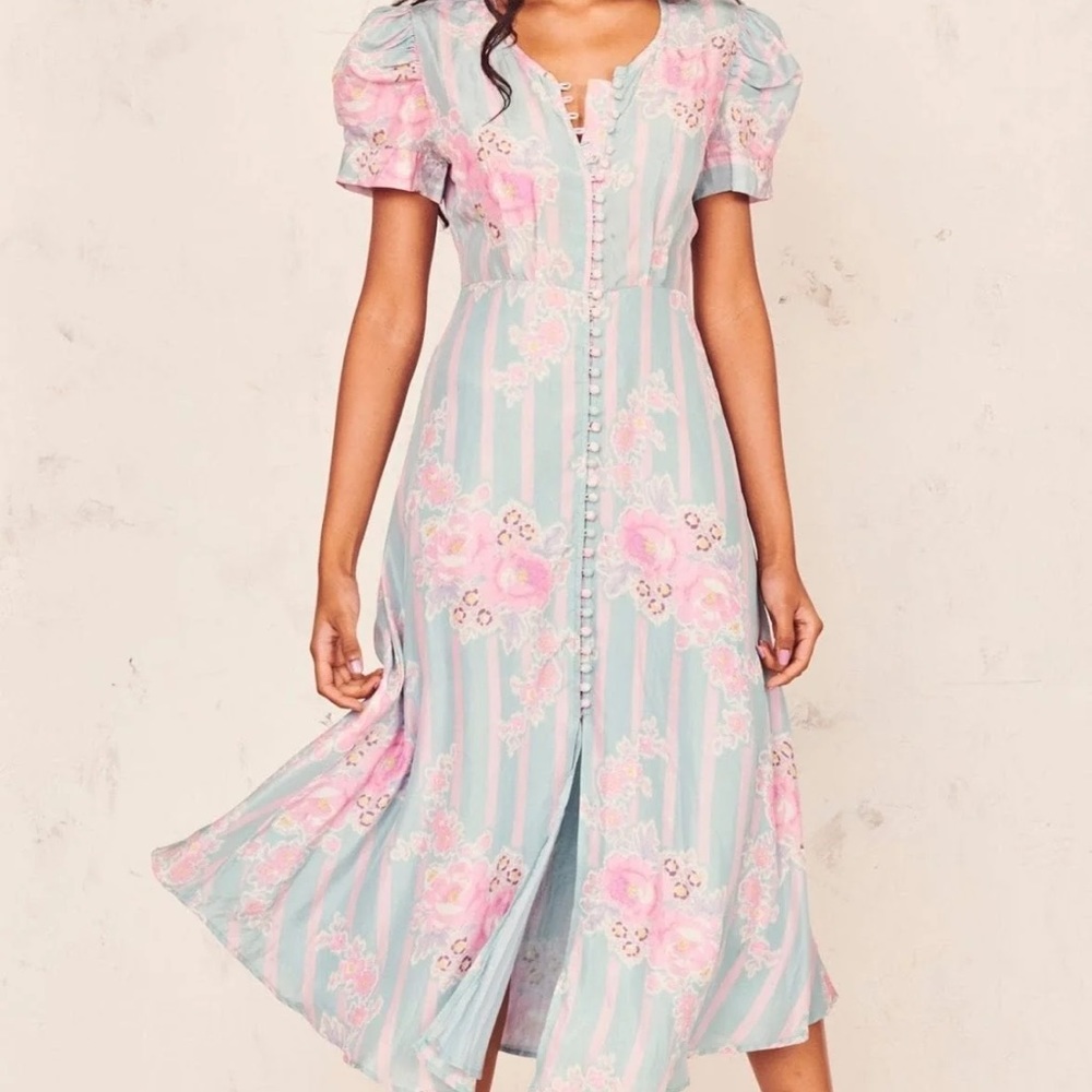 WORN once LOVESHACKFANCY Patrice Dress